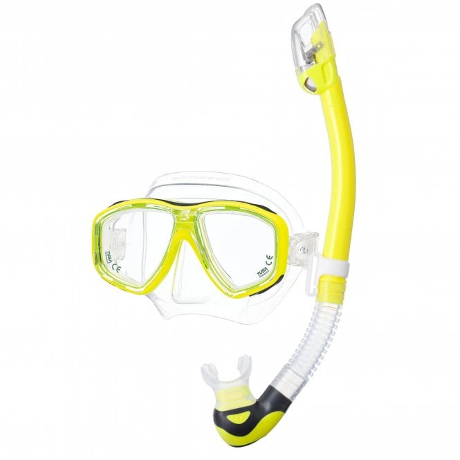 TUSA Ceos Elite Snorkelling Set with Gauge Reader Corrective Lenses